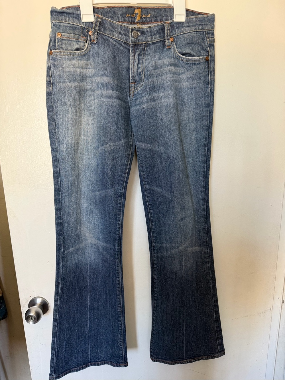 7 For All Mankind Bootcut Jeans Women’s Size 29 Medium Wash  Denim